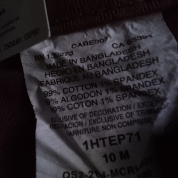 Jeans | Lee | Size 10 M | Midrise Tapered | Color: Punch - Picture 5 of 5